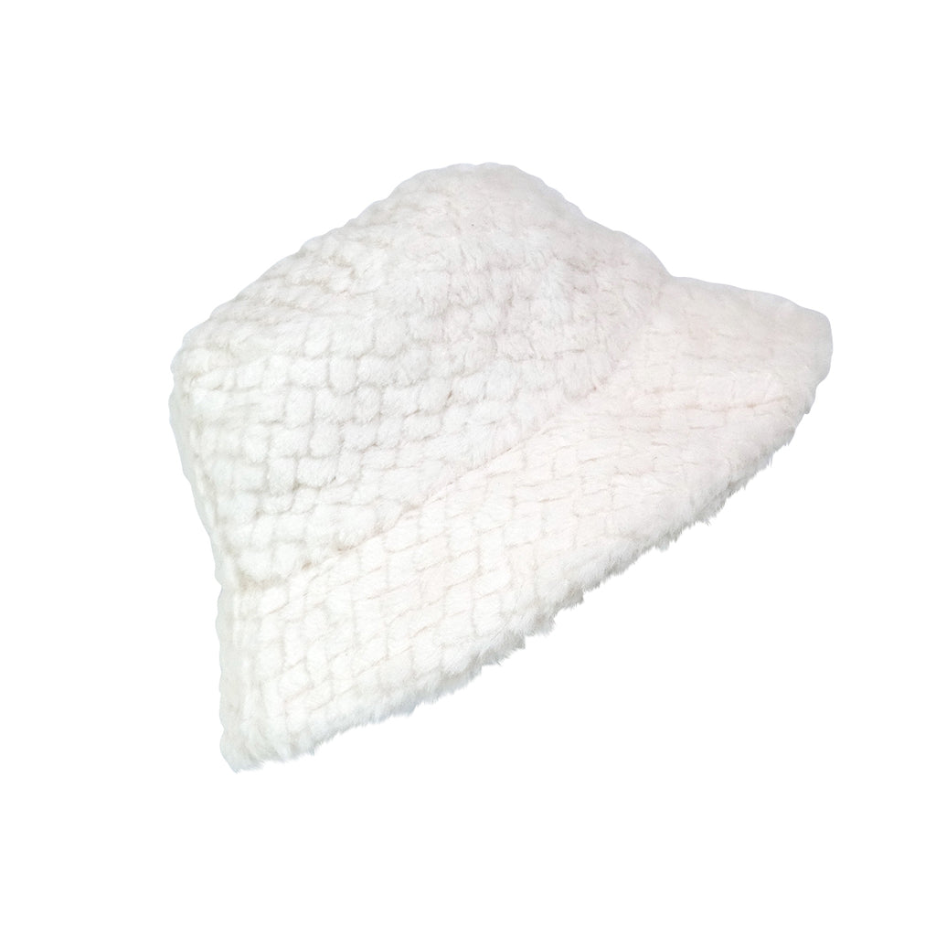 Chapeau Cloche Femme En Fausse Fourrure - Chapeau D'hiver Chaud Et Tendance, Multicolore, Pour Sorties Et Fêtes - 2