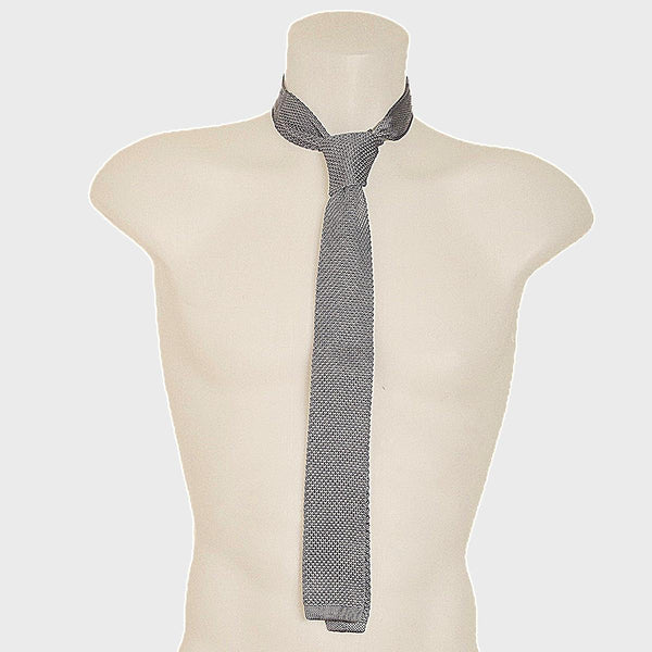 Cravate tricot à pois