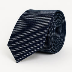 Cravate à Pois Blancs LORENZO