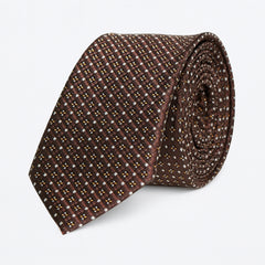 Cravate Motifs Carreaux ENZO