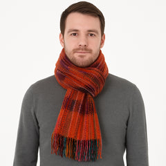 Grosse écharpe XXL chinée