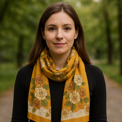 Mousseline floral IVANKA