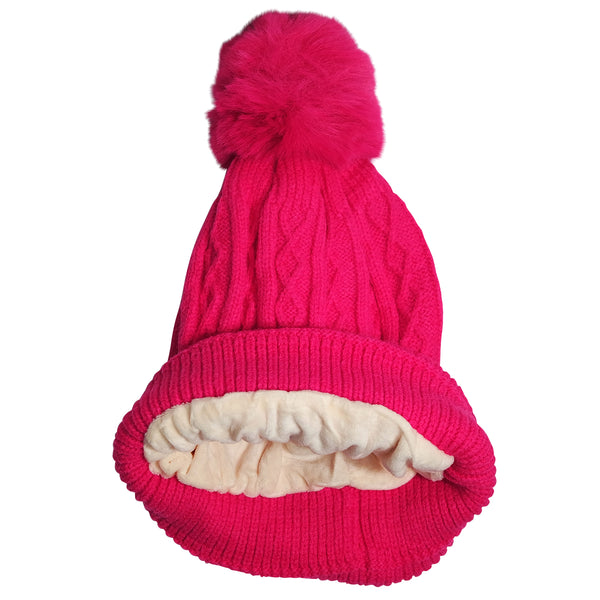 Bonnet doux à pompon DEVA