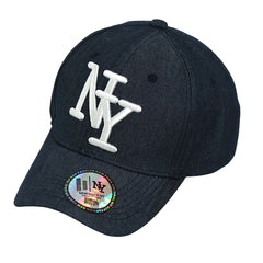 Casquette NY jeans HAUNUI Fashion Baseball Casquette réglable