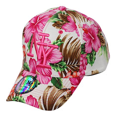 Casquette fleurie NY HAUATA Fashion Baseball Casquette réglable