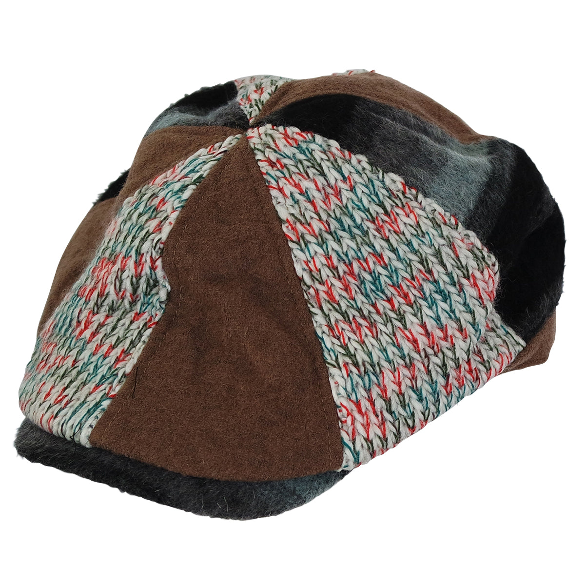 Casquette patchwork