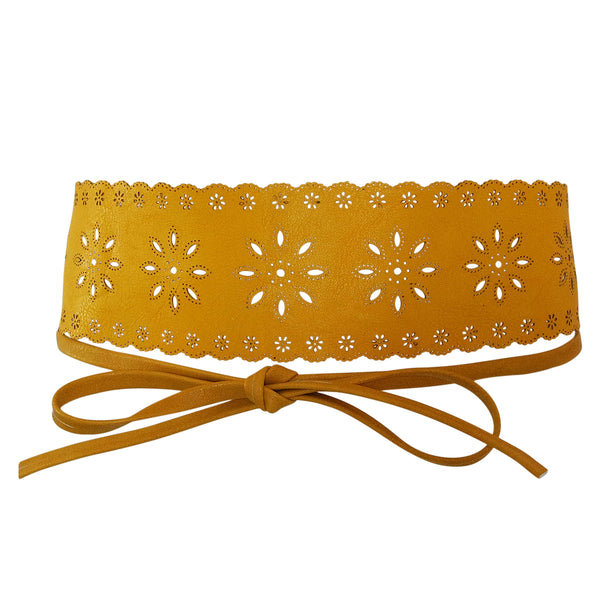 Ceinture femme SPIRALE – style bohème chic