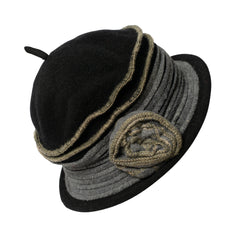 Chapeau cloche en laine FAUSTINE