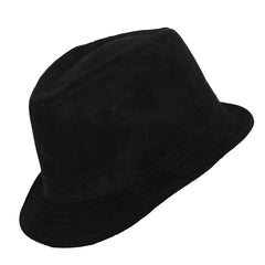 Chapeau trilby aspect daim