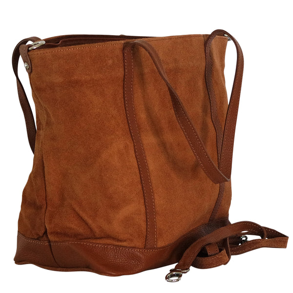 Sac cabas en daim MADOKA