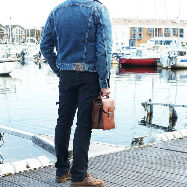 Grand sacoche cuir CHARLES KATANA