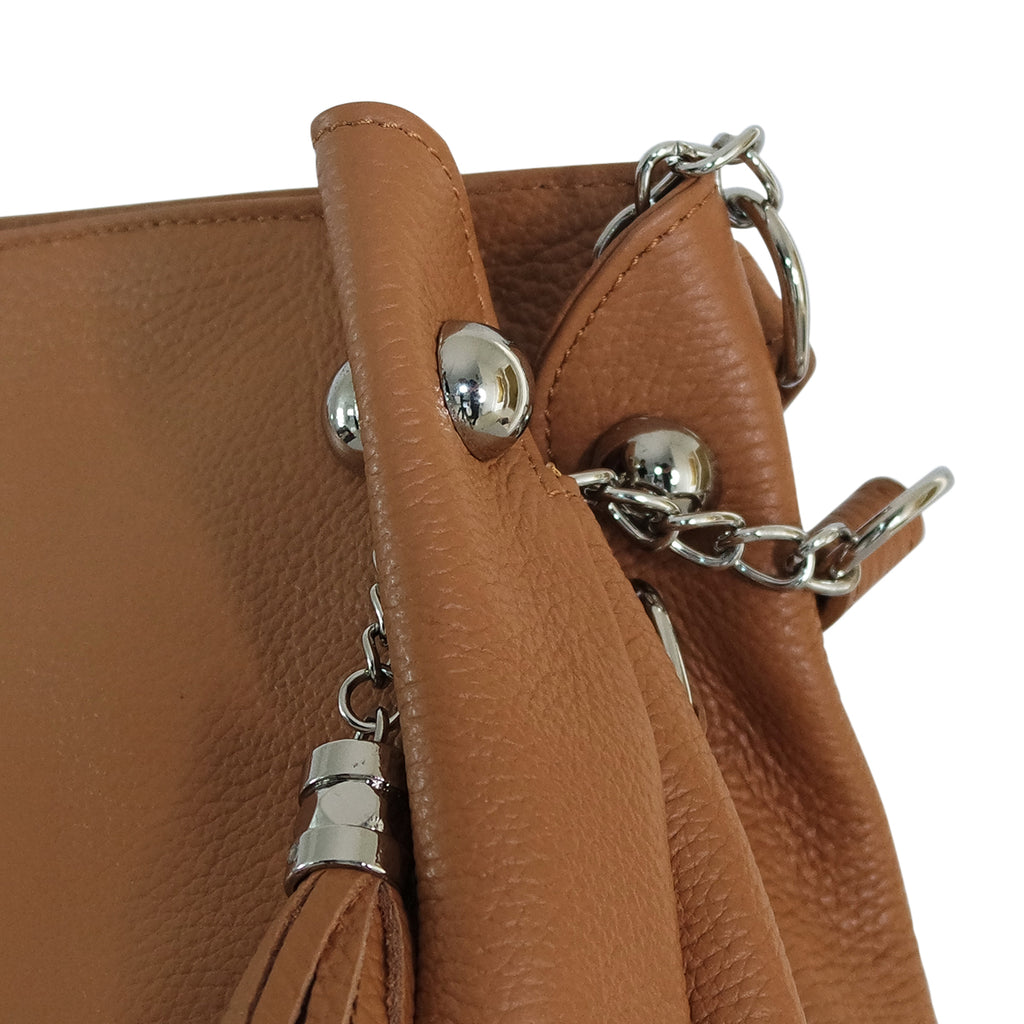 modamoda de - A002 - ital. Business Laptop Akten Tasche Leder