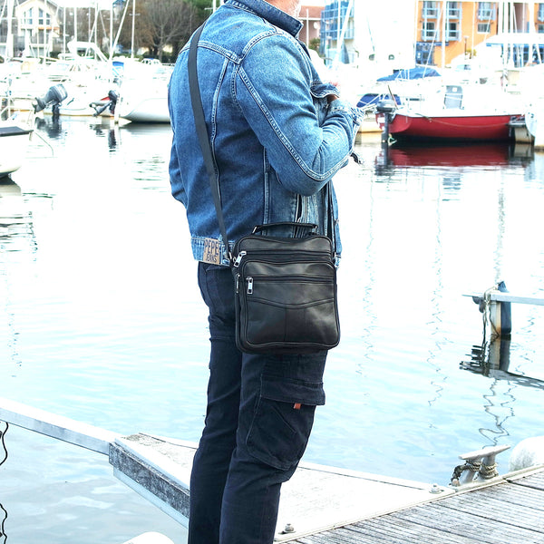 Grande sacoche cuir JUAN