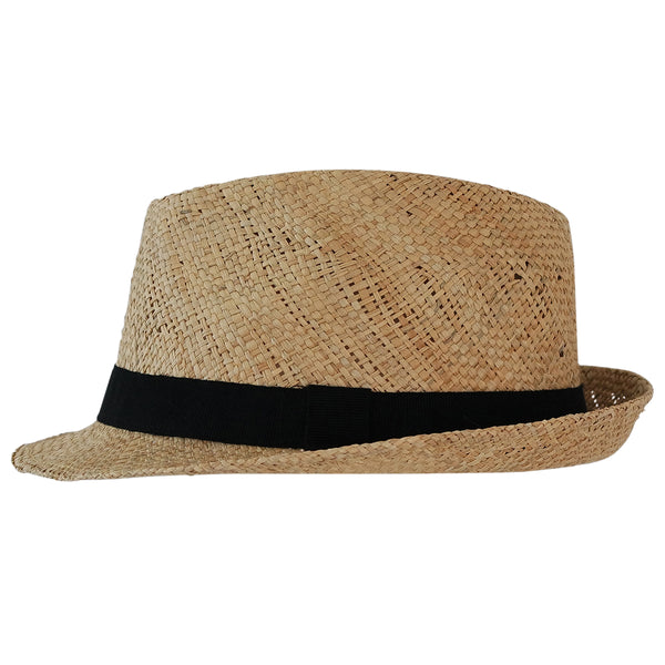 Chapeau trilby paille EL COCO
