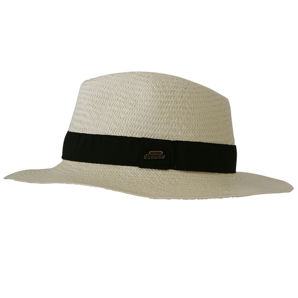 Véritable chapeau panama naturel