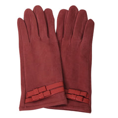 Gants femme petits nœuds