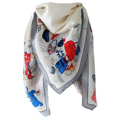 Foulard hotesse polysatin MAISSA