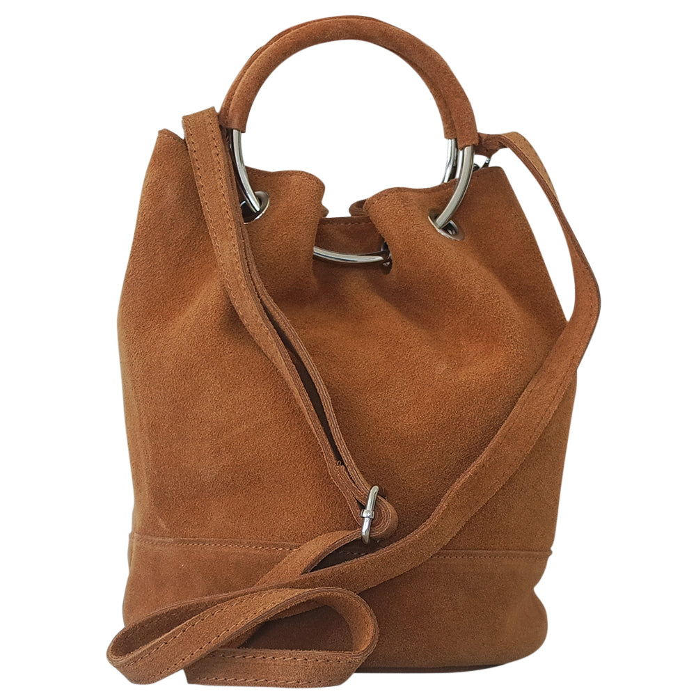 Sac bourse en daim