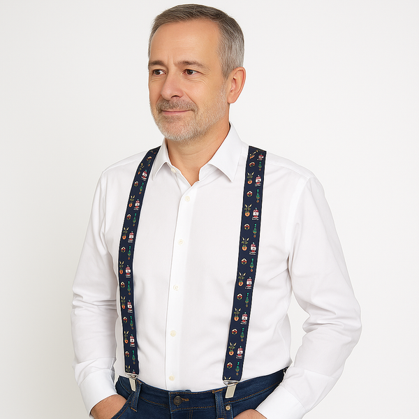 Bretelles de Noël Homme