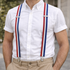 Bretelles France Bleu Blanc Rouge –Bretelles Élastiques Homme – Style Tricolore