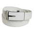 Ceinture Cuir et Boucle Automatique Chromée PIOTR
