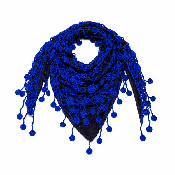 Châle ELISA – Élégance Bohème en Coton & Viscose