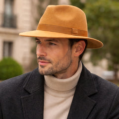 Chapeau fédora Mixte Bogart – 100% Laine – Imperméable – Made in Italie