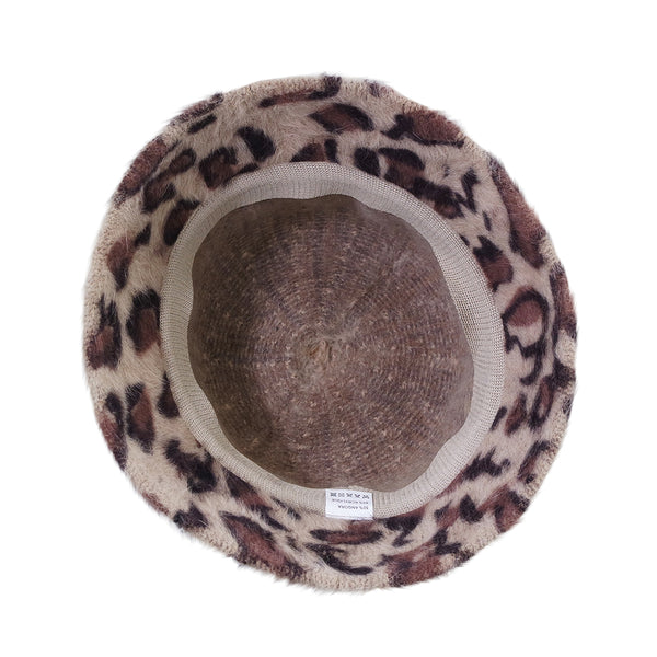 Chapeau cloche léopard ALEGRIA