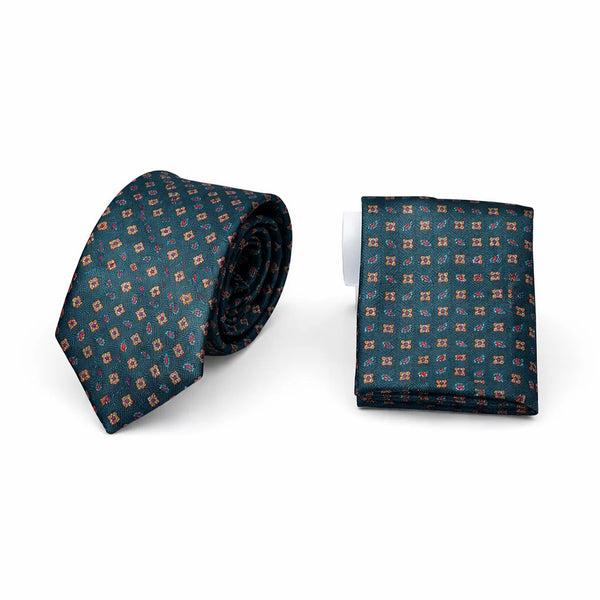 Cravate GIULIANO Pochette Assortie soie