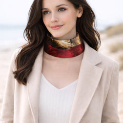 Foulard polysatin BELLA