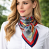 Foulard Chaînette 60x60 cm – Carré Élégant en Polysatin Doux EMAN