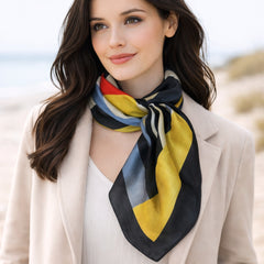 Foulard polysatin CUBIQUE