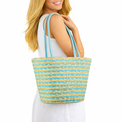 Sac en paille EVALIE