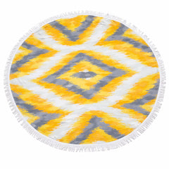 Serviette de plage ronde épaisse ANGE