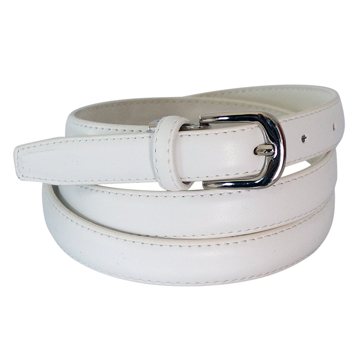 Ceinture fine en cuir ajustable – élégante