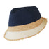 Chapeau trilby RAINA Bleu marine Chapeau Tendance