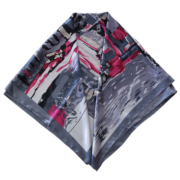 Foulard polysatin LESLIE