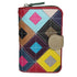 Petit portefeuille cuir patchwork Compagnon femme