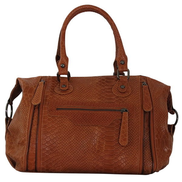 Sac bowling cuir italien