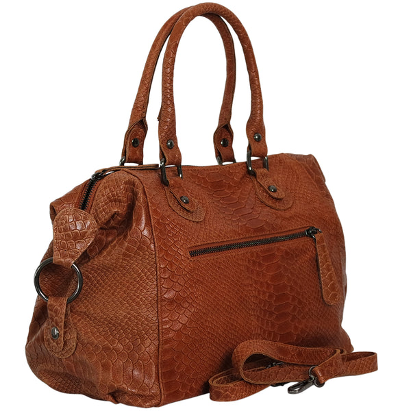 Sac bowling cuir italien