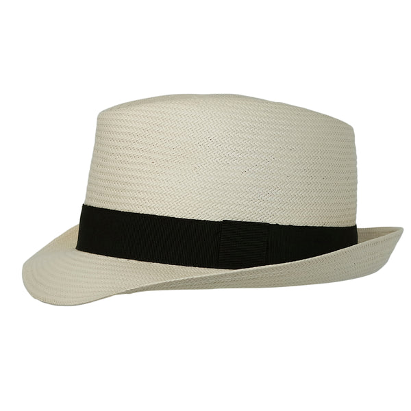 Trilby panama véritable pliable