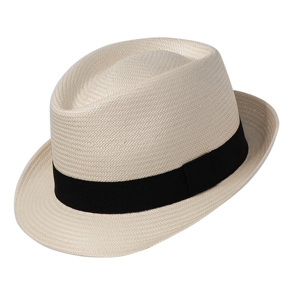 Trilby panama véritable pliable