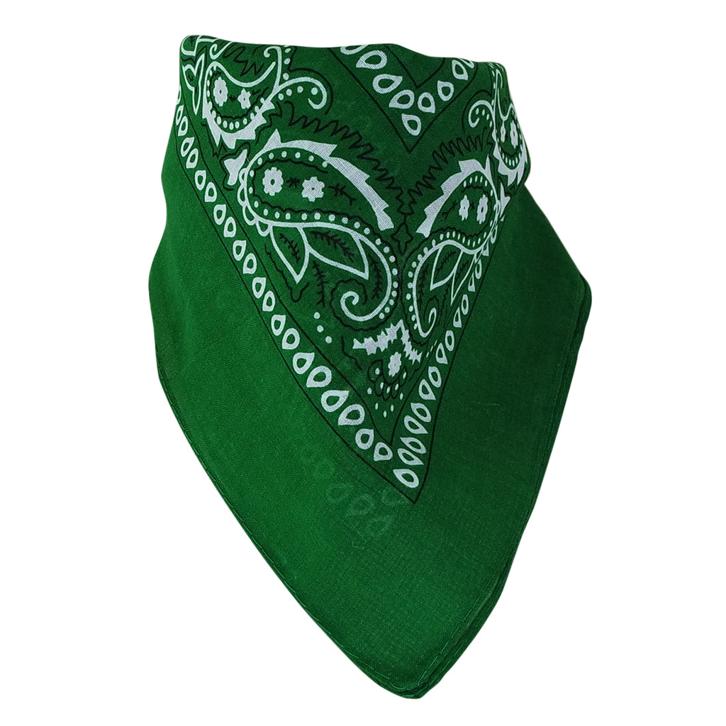 Petit foulard coton - Bandana kaki