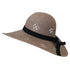 Chapeau capeline MANEVA Marron taupe Chapeau Tendance