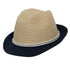 Chapeau trilby MERYLIE Bleu marine Chapeau Tendance