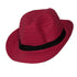 Chapeau trilby uni LIAM Rose Chapeau Tendance