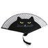 Eventail CHAT Noir Chapeau Tendance