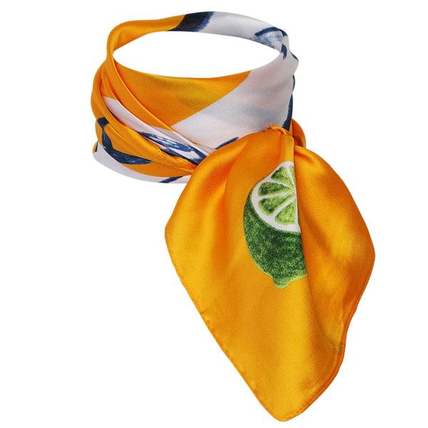 Foulard polysatin POISSONS [variant_title] Chapeau Tendance