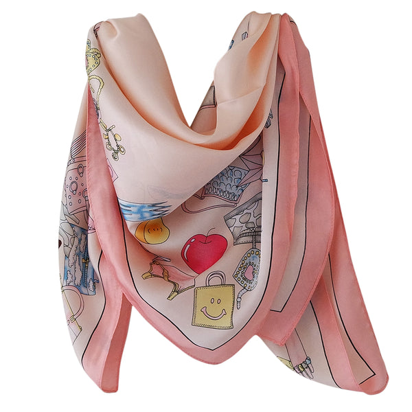 Foulard polysatin BOJANA [variant_title] Chapeau Tendance