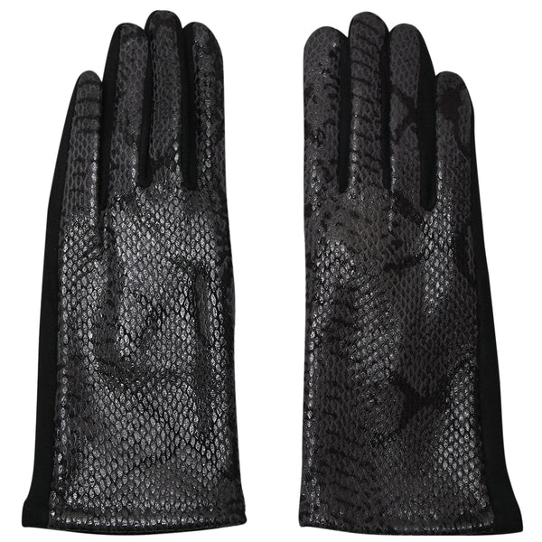 Gants façon python M Chapeau Tendance